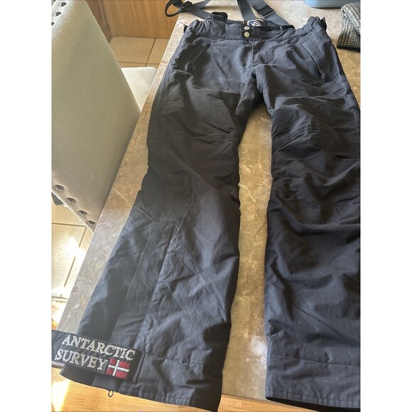 Napapijri Odyssey SKI  Snowboarding Bib Mens  Black   Pants size Small - Picture 3 of 8